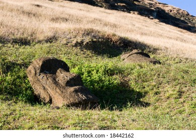 Moai at Easter Island