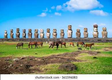 Moai, Easter Island