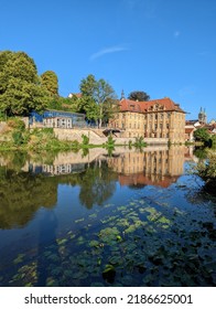 Moated Castle On River Regnitz