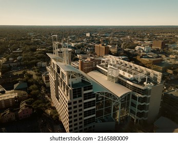 Mobile, Alabama USA - June 10th 2022: Downtown Mobile Rsa Tower