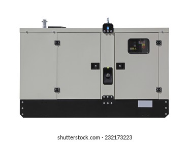 Mobile diesel generator for emergency electric power isolated