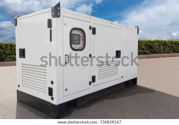 Mobile\
diesel generator for emergency electric\
power