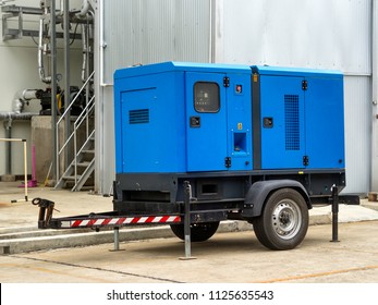 The Mobile Generator Standby For Support Electric Shutdown