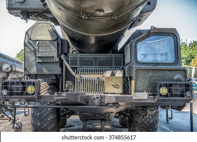 Mobile Launcher Of The Strategic Missile System RSD-10 Pioneer (SS-20. Saber)