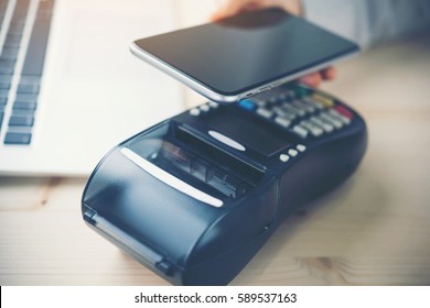mobile payment ,online shopping concept - Shutterstock ID 589537163