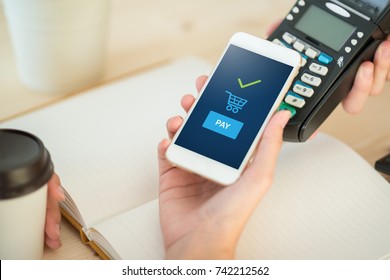mobile payment ,online shopping concept
