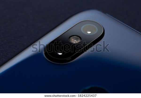 Mobile Phone Camera Flash Lens Close Stock Photo (Edit Now) 1824225437