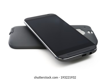 Mobile Phone With Rubber Case