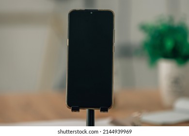 mobile phone or smartphone in the holder