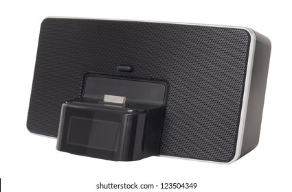 Mobile Phone Speaker Isolated On White.