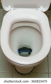 Mobile phone in the toilet