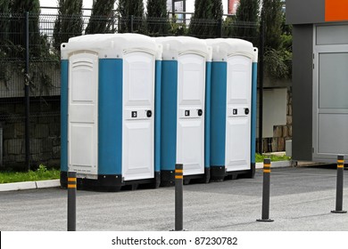 Mobile And Temporary Chemical Toilet Sanitation Units