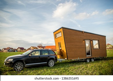 Mobile Tiny House. Great For Outdoor Experiences And Wildlife. Lots Of Mobility And Pure Adventure. No Need For Special Authorizations, Only A Decent Car To Pull This Tiny House And Off You Go.