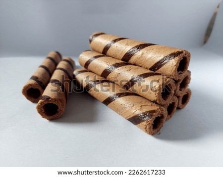 Mocca Waffer Roll made from the real coffee