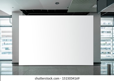 Mock up blank billboard white LED screen vertical for advertising - Shutterstock ID 1515034169