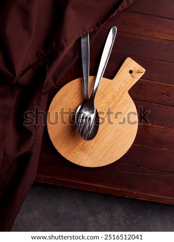 Similar – old kitchen cutting board