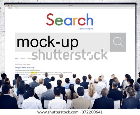 Mock up Structure Sample Style Layout Concept