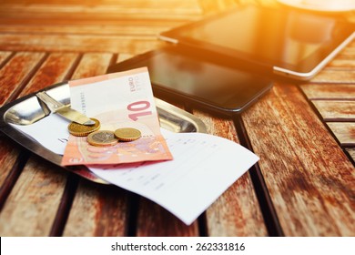 Download Mockup Bill Check Money Smart Phone Stock Photo Edit Now 262331816