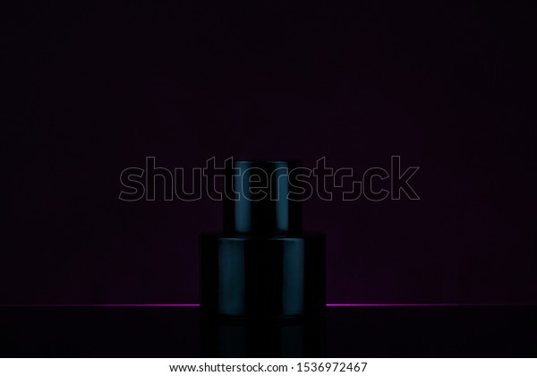 Download Mockup Black Fragrance Perfume Bottle Mockup Stock Photo Edit Now 1536972467