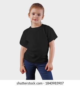 plain black shirt for kids