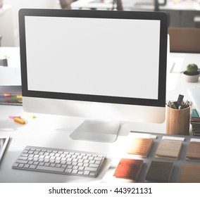 Mockup Copyspace Computer Notebook Laptop Concept