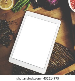 Mockup Copyspace Hands Digital Tablet Concept