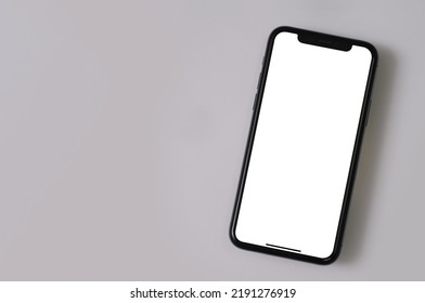 Mockup Iphone 13 Pro Max And New Iphon Mini. Mock Up Screen IPhone X . Transparent And Clipping Path Isolated For Infographic Business Web Site Design App Ios: Bangkok, Thailand - July 13, 2022