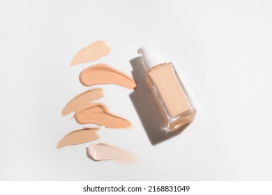 mockup of makeup powder foundation primer cc cushion skin care bottle cosmetic tube of beauty, healthcare branding packaging