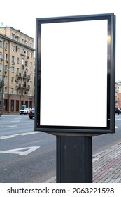 Mockup Moscow billboard ad for your design advt adv advertising bus stop banner Russia
