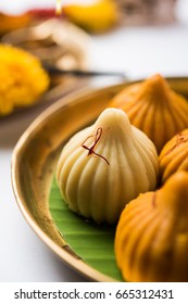 Modak Indian Sweet Dumpling Popular Many Stock Photo (Edit Now) 665312431