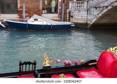 Mode Of Transport In Venice Italy:  Gondola For Tourists And Normal Boat For Residents