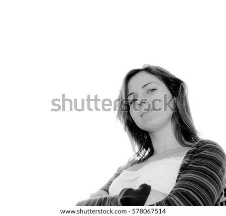 Similar – Image, Stock Photo air. Beautiful Feminine