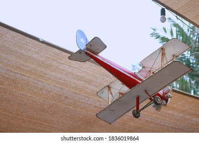 Model Air Plane As A Prop Or Decoration