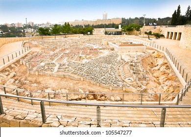 Model Of Ancient Jerusalem In Israel Museum