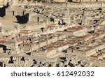 Model of ancient Jerusalem at the time of the second temple focusing on Herod