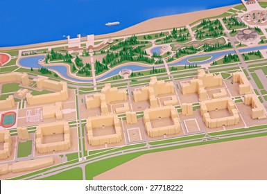 Model of the built microregion.