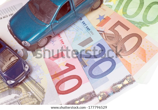Model Cars and\
euro banknotes / Car and\
money
