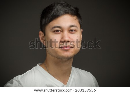 Model expressing positivity