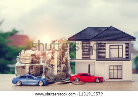 Money House Car