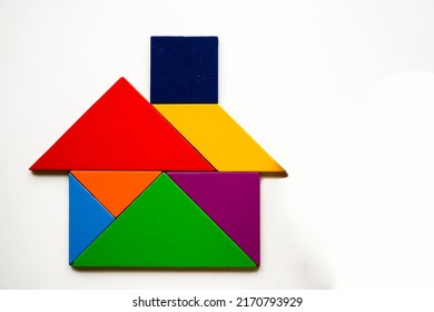 782 Tangram house Images, Stock Photos & Vectors | Shutterstock