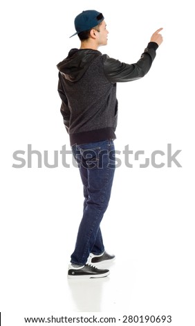 Model isolated back pointing