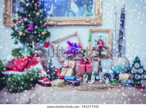 Mary Personalised Snow Globe Christmas Tree Decoration