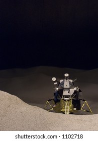 Model Of The Moon Lander