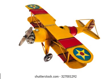 orange airplane toy