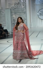 A Model Presents A Creation By Designerduring Bridal Couture Week, In Lahore, Pakistan, Sunday, Dec.10, 2021.