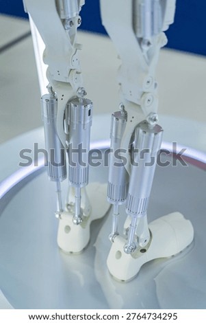 Model of a robot, an invention of the future.