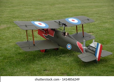 Model SE5a. The Royal Aircraft Factory S.E.5 Was A British Biplane Fighter Aircraft Of The First World War.