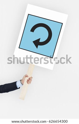 Model Show Reload Undo Refresh Again Arrow Sign