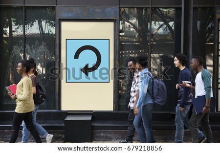 Model Show Reload Undo Refresh Again Arrow Sign