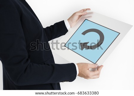 Model Show Reload Undo Refresh Again Arrow Sign